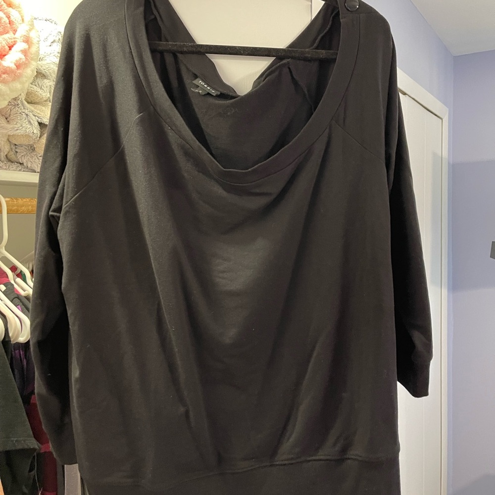 Torrid off the shoulder sweater